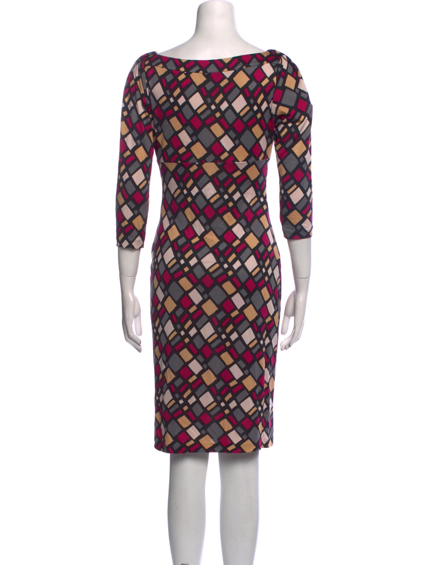 Diane von Furstenberg Silk Knee-Length Dress